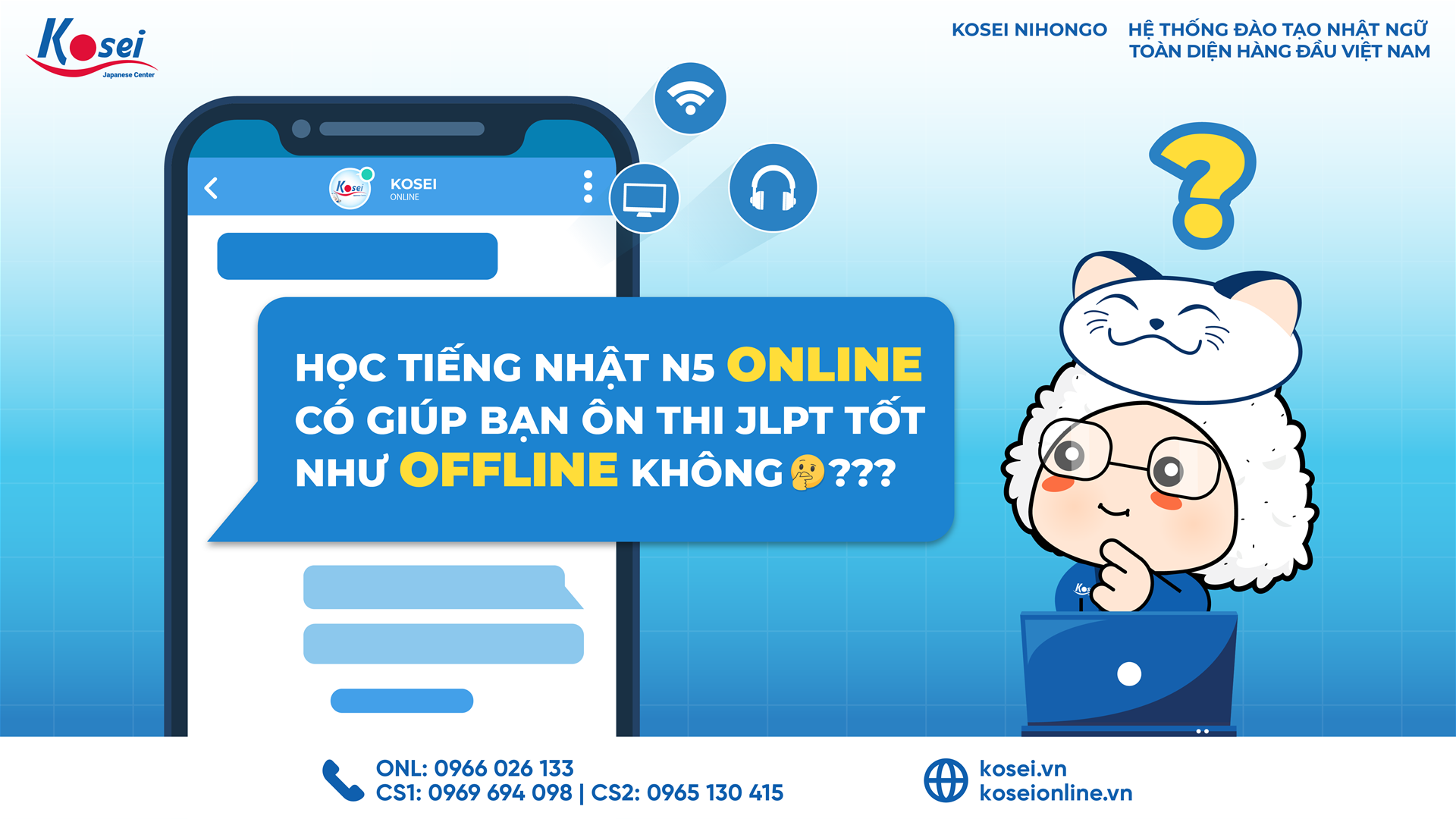 Học tiếng Nhật N5 Online có giúp bạn ôn thi JLPT tốt như Offline không?