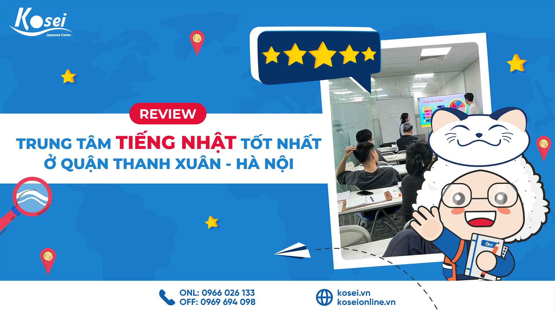 Review trung tâm tiếng Nhật tốt nhất ở quận Thanh Xuân - Hà Nội