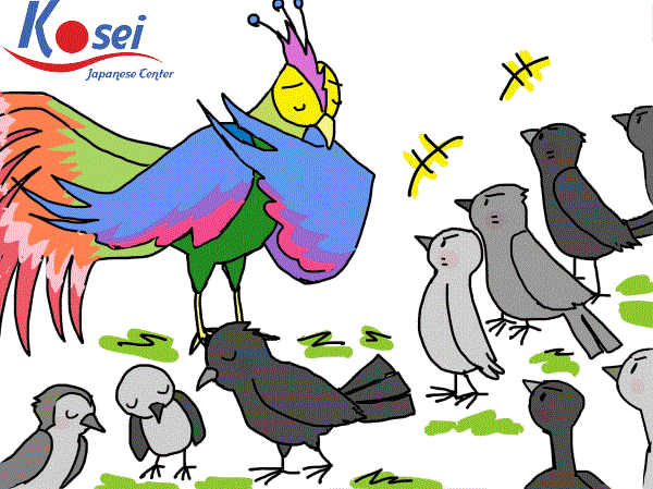Học tiếng Nhật qua truyện cổ tích: 虹の鳥– Chú chim của cầu vồng