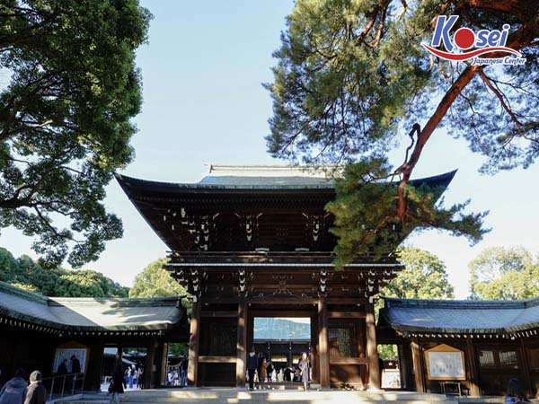 đền thờ Meiji Jingu Nhật Bản