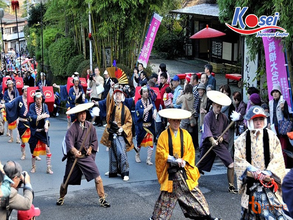 Ngay tháng 11 này, lễ hội Hakone Daimyo Gyoretsu tái hiện lịch sử Nhật Bản