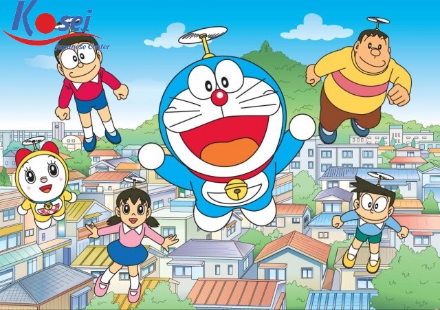 Học tiếng Nhật qua phim hoạt hình Doraemon