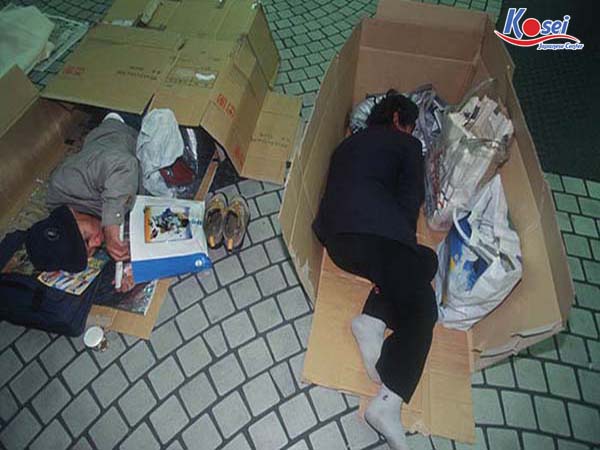 Bất ngờ với 1 hạt sạn trong xã hội Nhật Bản: người vô gia cư